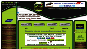 What Zecourses.com website looked like in 2018 (5 years ago)