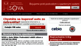 What Zdruzenie-sova.sk website looked like in 2018 (5 years ago)