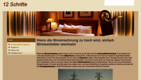 What Zwoelf-schritte.de website looked like in 2018 (5 years ago)