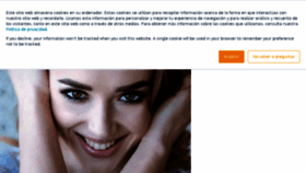What Zendental.es website looked like in 2018 (5 years ago)