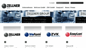 What Zellner-group.com website looked like in 2018 (5 years ago)