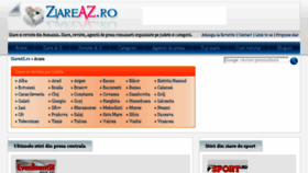 What Ziareaz.ro website looked like in 2018 (5 years ago)