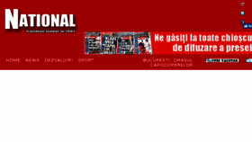 What Ziarulnational.ro website looked like in 2018 (5 years ago)