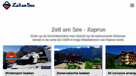 What Zellamsee.nl website looked like in 2018 (5 years ago)