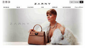 What Zarny-onlineshop.com website looked like in 2018 (5 years ago)