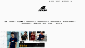 What Zeprosport.com website looked like in 2018 (5 years ago)