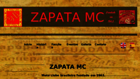 What Zapatamc.com.br website looked like in 2018 (5 years ago)