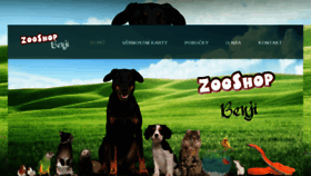 What Zooshopbenji.cz website looked like in 2018 (5 years ago)
