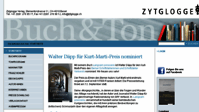 What Zytglogge.ch website looked like in 2018 (5 years ago)