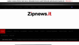 What Zipnews.it website looked like in 2018 (5 years ago)