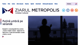What Ziarulmetropolis.ro website looked like in 2018 (5 years ago)