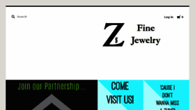 What Zsfinejewelry.com website looked like in 2018 (5 years ago)