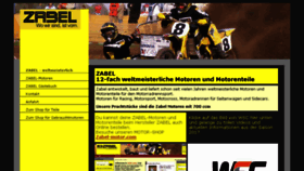 What Zabel-racing.de website looked like in 2018 (5 years ago)