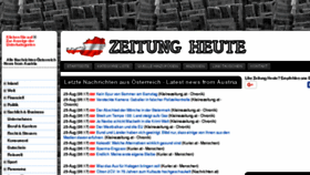 What Zeitungheute.net website looked like in 2018 (5 years ago)