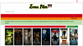What Zonafilm77.top website looked like in 2018 (5 years ago)