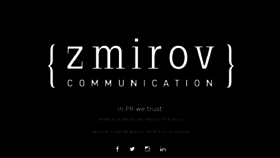 What Zmirov.com website looked like in 2018 (5 years ago)