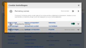 What Zonnefabriek.nl website looked like in 2018 (7 years ago)