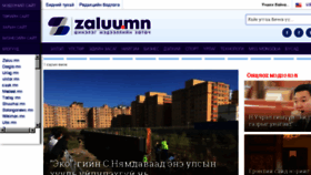 What Zaluu.mn website looked like in 2018 (5 years ago)