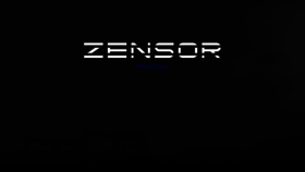 What Zensor.net website looked like in 2018 (5 years ago)