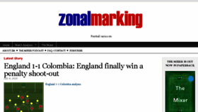What Zonalmarking.net website looked like in 2018 (5 years ago)