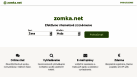 What Zomka.net website looked like in 2018 (5 years ago)