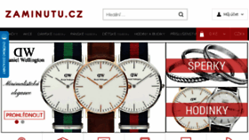 What Zaminutu.cz website looked like in 2018 (6 years ago)