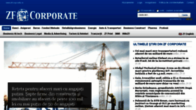 What Zfcorporate.ro website looked like in 2018 (5 years ago)