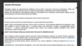 What Zulawyimierzeja24.pl website looked like in 2018 (5 years ago)