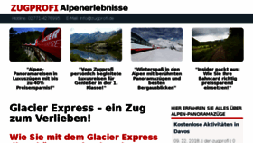 What Zugprofi.de website looked like in 2018 (5 years ago)