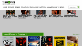 What Z123movies.com website looked like in 2018 (5 years ago)