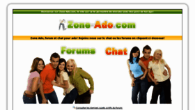 What Zone-ado.com website looked like in 2018 (5 years ago)