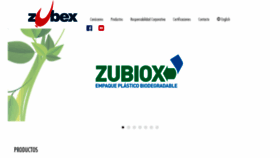 What Zubex.com.mx website looked like in 2018 (5 years ago)