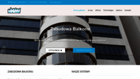 What Zabudowa-balkonu.pl website looked like in 2018 (5 years ago)
