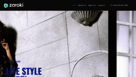 What Zaroki.com website looked like in 2018 (6 years ago)