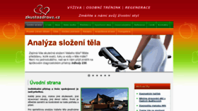 What Zkustozdrave.cz website looked like in 2018 (5 years ago)