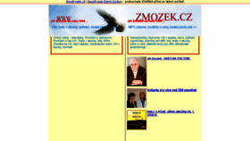 What Zmozek.cz website looked like in 2018 (5 years ago)