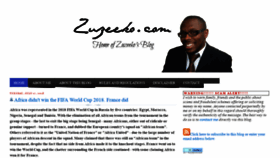What Zuzeeko.com website looked like in 2018 (5 years ago)
