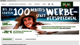 What Zeag-energie.de website looked like in 2018 (5 years ago)