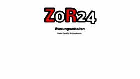 What Zor24.de website looked like in 2018 (5 years ago)