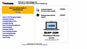 What Zkpackaging.com website looked like in 2018 (5 years ago)