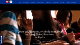 What Zseii.edu.pl website looked like in 2018 (5 years ago)