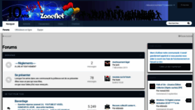 What Zonenet.ca website looked like in 2018 (5 years ago)
