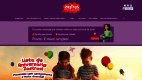 What Zastrasbrinquedos.com.br website looked like in 2018 (5 years ago)