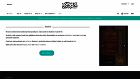 What Zakariyyabooks.com website looked like in 2018 (5 years ago)
