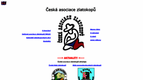 What Zlatokop.cz website looked like in 2018 (5 years ago)