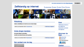 What Zelfstandig-op-internet.nl website looked like in 2019 (5 years ago)