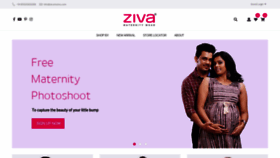 What Zivamoms.com website looked like in 2019 (5 years ago)