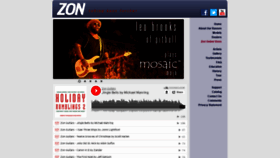 What Zonguitars.com website looked like in 2019 (5 years ago)