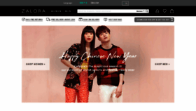 What Zalora.com.hk website looked like in 2019 (5 years ago)