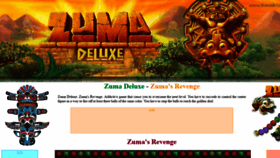 What Zumadeluxe.org website looked like in 2019 (5 years ago)